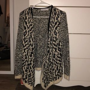 Zebra Print Sweater